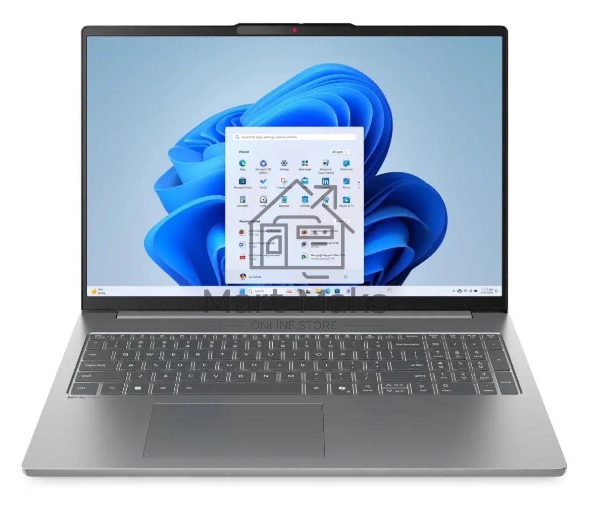 Ноутбук Lenovo IdeaPad Slim 5 16ARP10 AMD Ryzen 7 7735HS 3200MHz/16