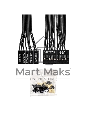 Компьютерный корпус Minitower ExeGate BAA-308-AAA400 (mATX, БП AAA400 с вент. 8см, 2хUSB, HD Audio, черный)