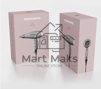 Фен Redmond HD-1704, серый