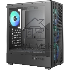 Корпус DeepCool CC550 4F, Midi-Tower, чёрный, 4 x 120 мм