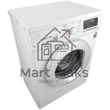 Стиральная машина LG F1296HDS1 белый, загрузка фронтальная 7 кг, 1200 об/мин., класс: А