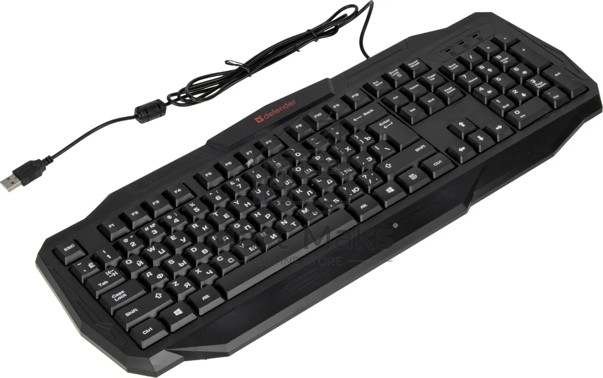 Клавиатура Defender Ultra HB-330L RU проводная, USB, черный