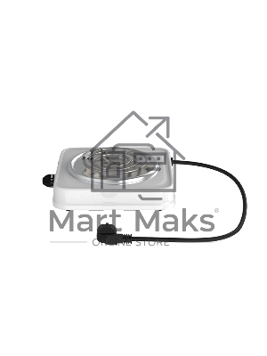 Плита настольная MAXVI HE101 белый