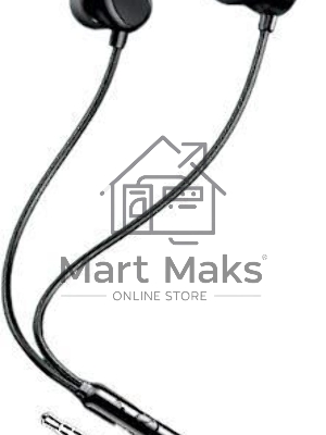 Наушники AKSBERRY (6920680834464) АM10 Sport с микрофоном, черный