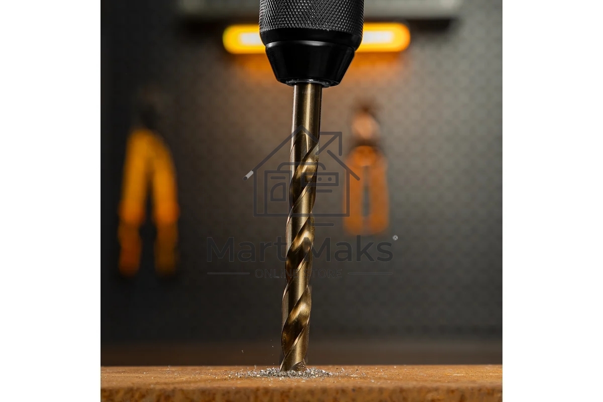 Сверло по металлу Denzel 12 мм, HSS Co-8%