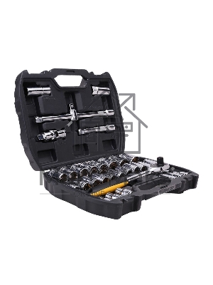 Набор торцевых головок и ключей 32 шт Deli DL1032 1/2 Муфты из стали 50BV30 Cr-V. Высококачественная пластиковая коробка