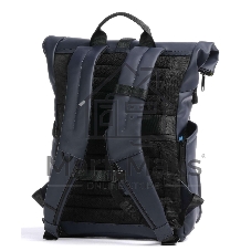 Рюкзак мужской Piquadro Corner 2.0 CA6291C2OW/BLU роллтоп синий ткань