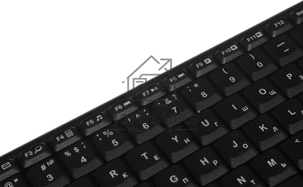 Комплект клавиатура+мышь Logitech MK220 беспроводной, USB, 1000 DPI, чёрный