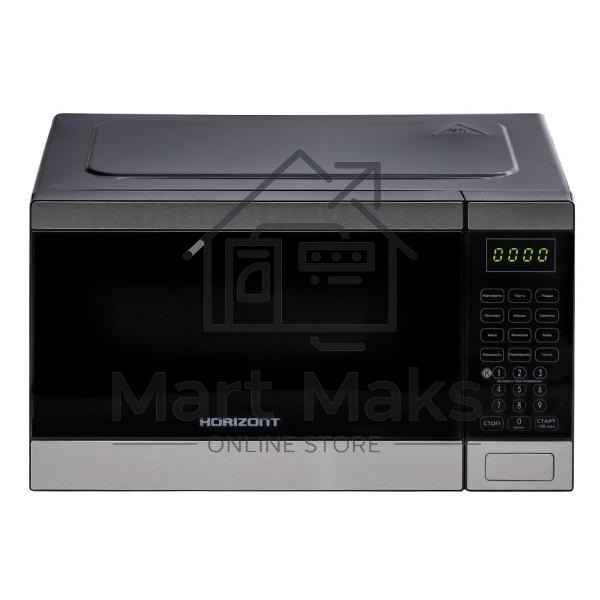 Микроволновая печь Horizont HSD254BX нержавеющая сталь/черный, 25 л, 850 Вт, переключатели - сенсор