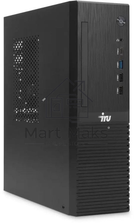 Компьютер IRU 310SC SFF i3 12100 (3.3) 8Gb SSD256Gb UHDG 730 Windows 11 Pro GbitEth 200W черный (2152519)