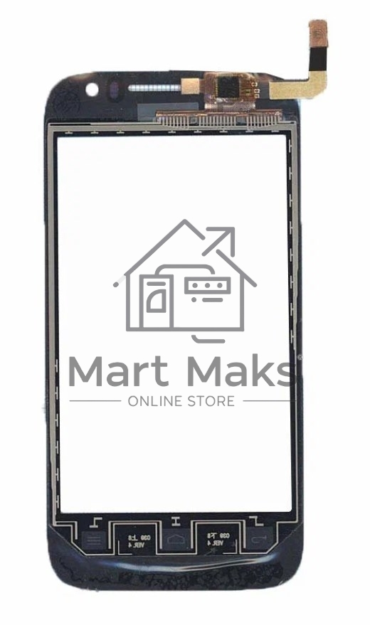 Сенсорное стекло (тачскрин) для Huawei Ascend G302D, черное