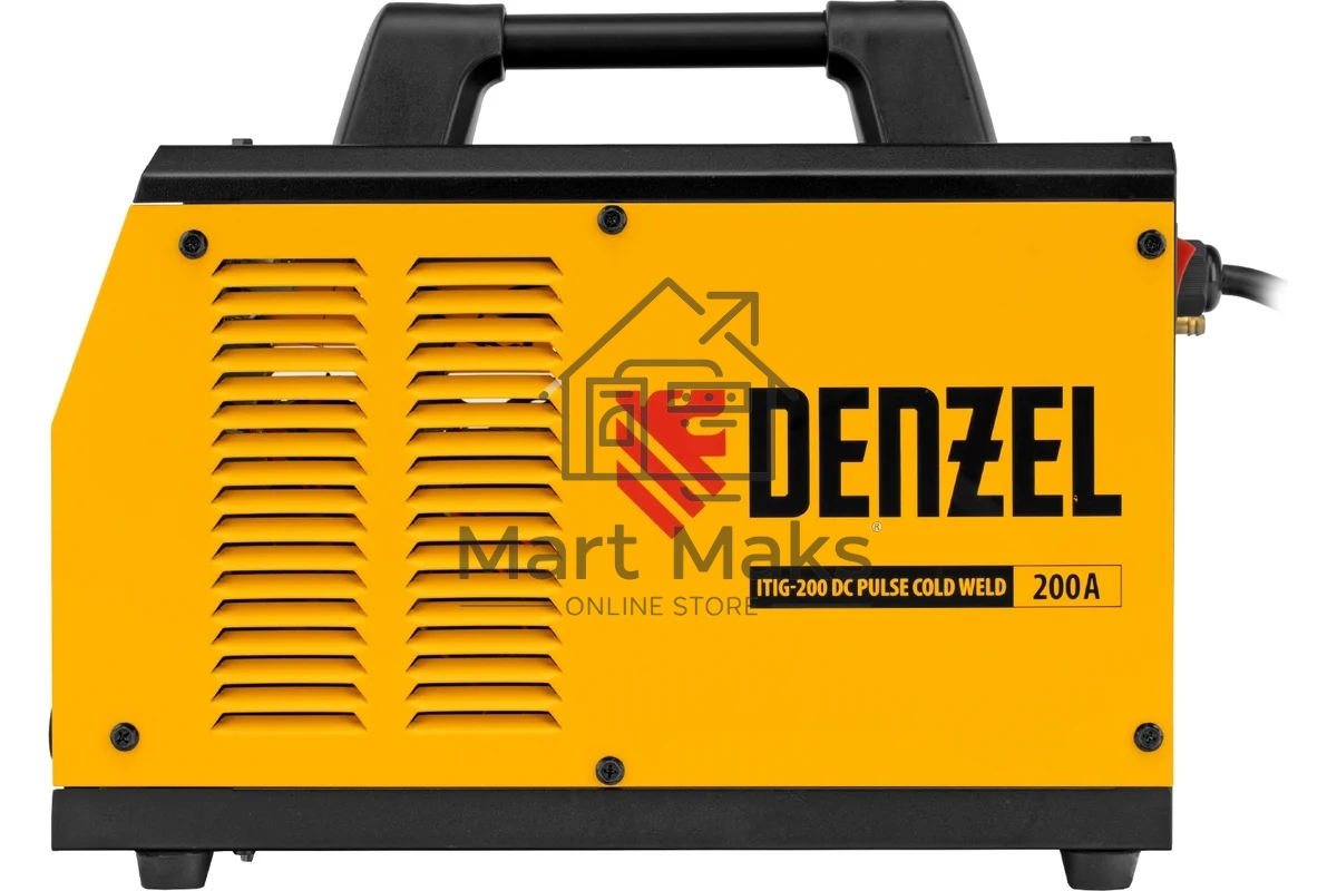 Аппарат инвертор. аргонодуговой сварки ITIG-200 ACDC Mix Pulse, 200 А, ПВ 60% Denzel