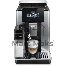 Кофемашина автоматическая DeLonghi ECAM610.75.MB черный/серебристый, исп. кофе - молотый/зерновой, 2.2 л, 1450 Вт, 19 Бар