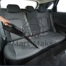 Пылесос автомобильный Vitek VT-1850(BK) черный, 90 Вт, уборка сухая, пылесборник контейнер 0,5 л