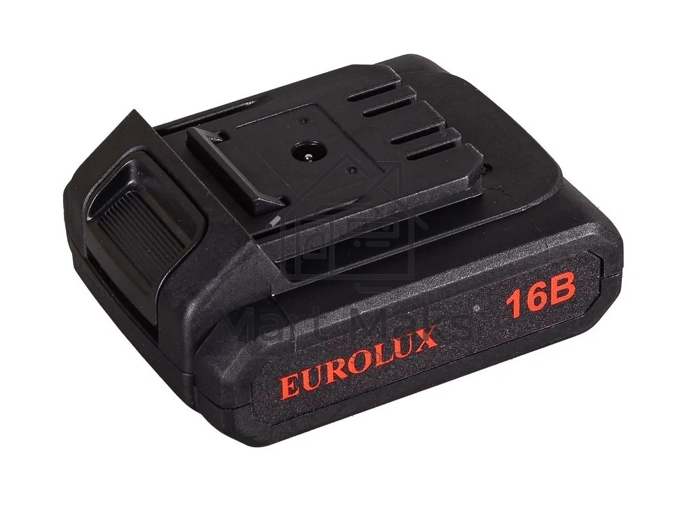 Дрель-шуруповерт аккумуляторная Eurolux ДА-16DU-2