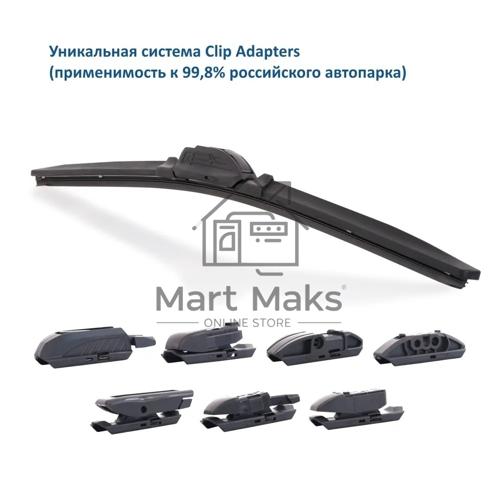 Щетка стеклоочистителя GOODYEAR GY000446 PREMIUM 26''/65см бескаркасная