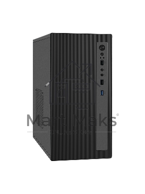Компьютерный корпус Minitower ExeGate BAA-303MU-UNS400 (mATX, БП UNS400 с вент. 12см, 2*USB+1*USB 3.0, HD Audio, черный)