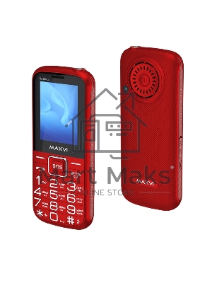 Мобильный телефон Maxvi B21ds up красный