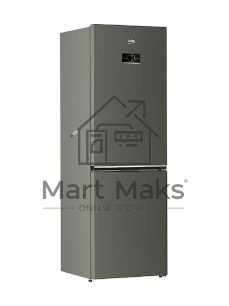Холодильник Beko B3RCNK362HG серый двухкамерный 220/100л морозилка снизу, No Frost