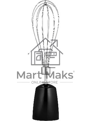 Блендер погружной Rondell RDE-1307 1200Вт черный/серебристый