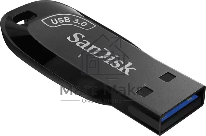 Флешка USB 32GB SanDisk CZ410 Ultra Shift, USB 3.0, черный