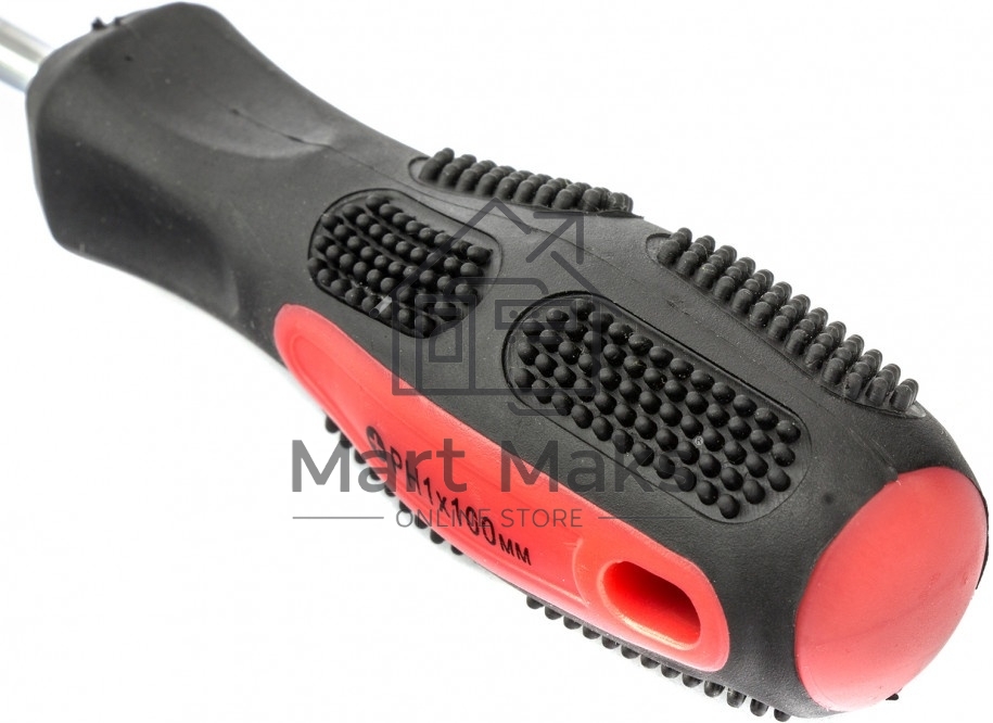 Отвертка Matrix Anti-Slip 12244 PH1 х 100 мм, CrV, двухкомп. рукоятка
