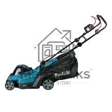 Газонокосилка аккумуляторная Makita LM003GU102, 40 В, 4 Ач