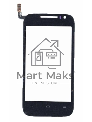 Сенсорное стекло (тачскрин) для Huawei Ascend G302D, черное