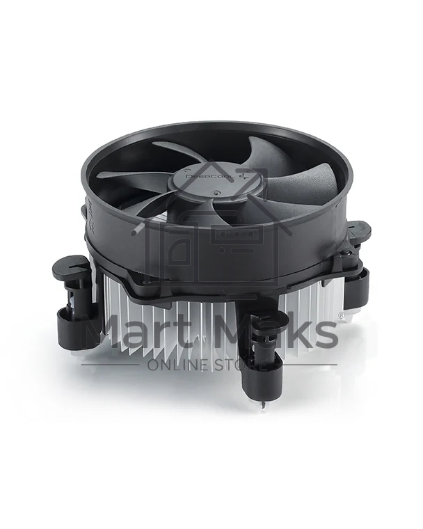 Кулер для процессора DEEPCOOL ALTA 9 PWM 1700 черный, 92 мм, алюминий, 2200 об/мин, 31.8 дБ, 4 pin, 65 Вт, 69 мм
