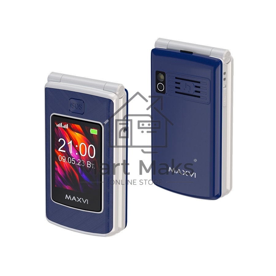 Мобильный телефон Maxvi E28 синий