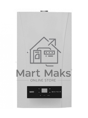 Котел газовый настенный BAXI ECO Nova 10F (10 кВт) 2 конт., с закрытой камерой сгорания