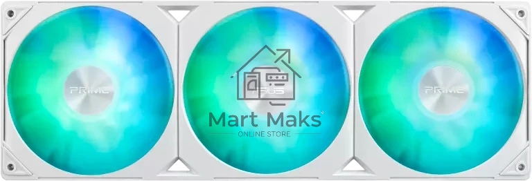 Система жидкостного охлаждения ASUS PRIME LC 360 ARGb WHT/AIO COOLER,3IN1 FAN,REPL LEN