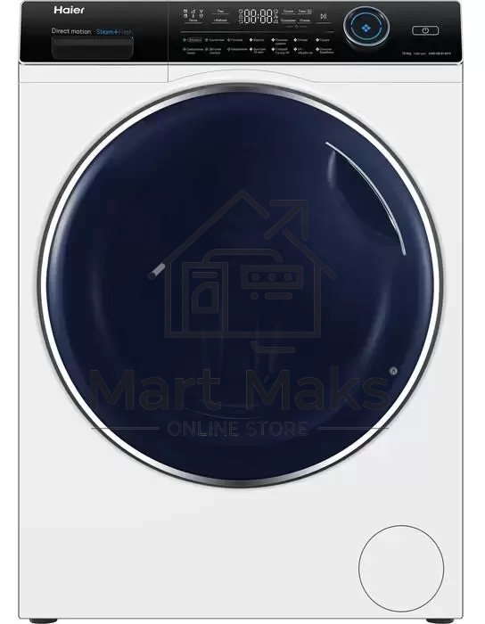 Стиральная машина с сушкой Haier HWD100-B14979 белая, загрузка фронтальная 10кг, 1400 об/мин., класс: B