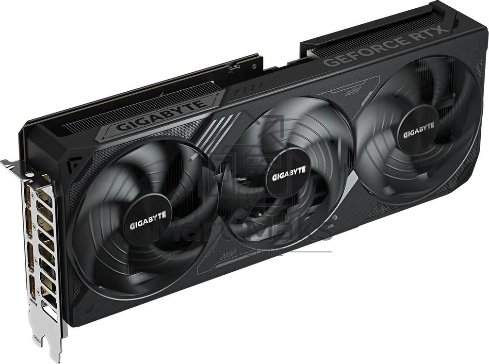 Видеокарта GIGABYTE RTX5070Ti WINDFORCE OC GeForce RTX 5070 TI, 16Gb GDDR7, 256 bit, HDMI, DP, GPU 2300 MHz