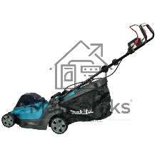 Газонокосилка аккумуляторная Makita LM003GU102, 40 В, 4 Ач