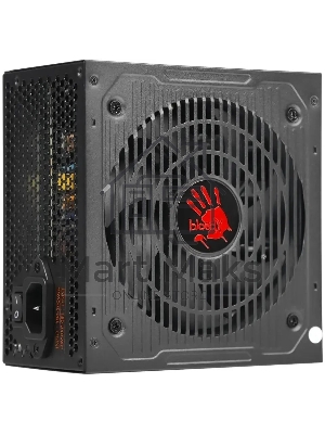 Блок питания Bloody BD-PS500W, 500Вт, 80 PLUS белый, 120мм,черный
