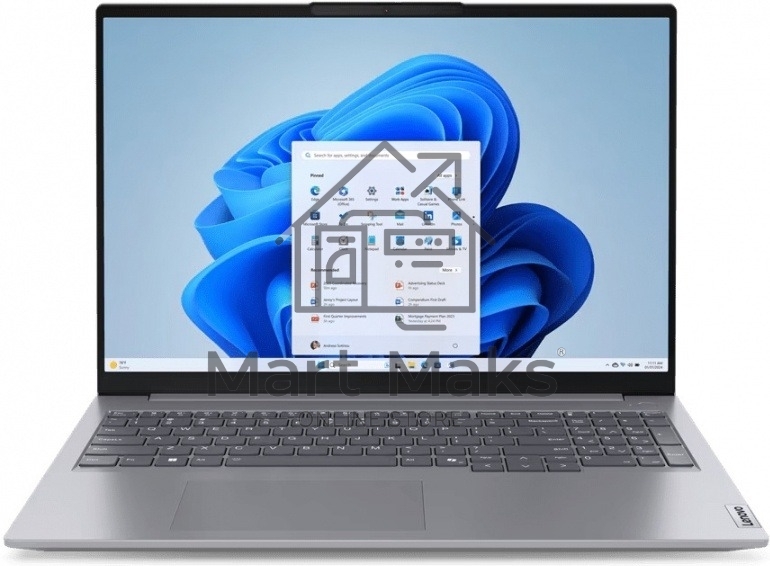 Ноутбук Lenovo ThinkBook 16 G7 IML серый Intel Core Ultra 7 155H 3800MHz/16