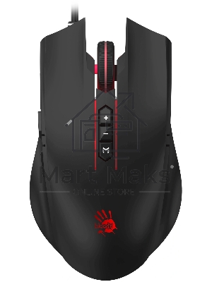 Мышь проводная A4Tech Bloody ES7 черный, 6000 dpi, USB, кнопки - 8