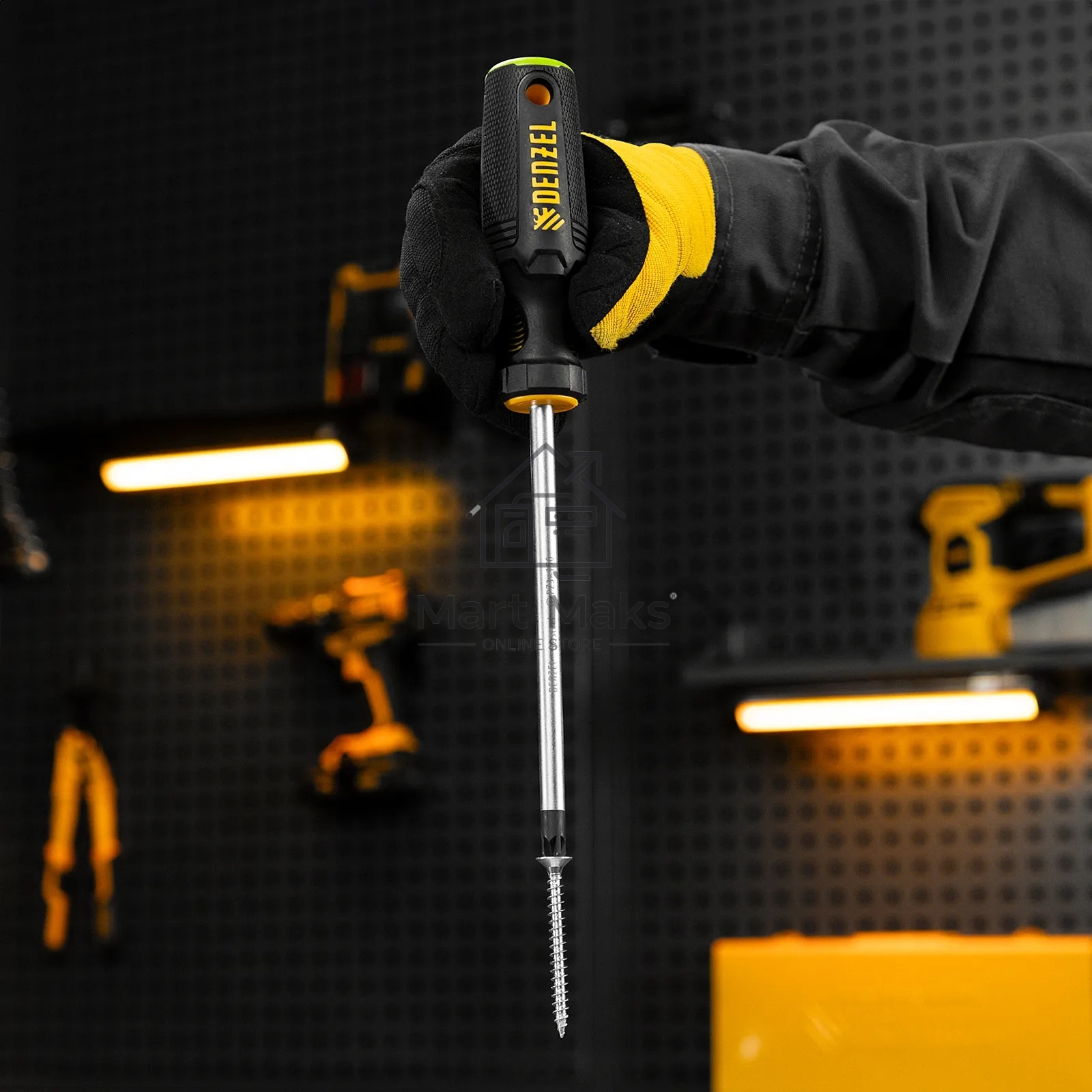 Отвертка Denzel PZ3x150 мм, S2, 3к рукоятка