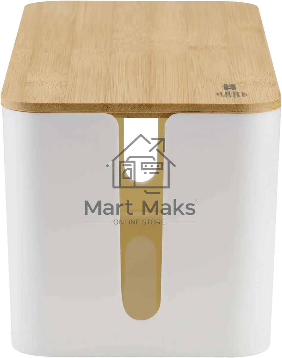 Органайзер Cactus CS-BOX-WH белый/бамбук