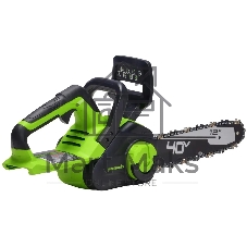 Цепная пила аккумуляторная GreenWorks G40CS30II, 40V, 30 см, без АКБ и ЗУ (2007807)