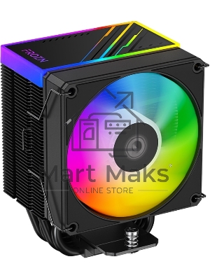 Кулер Cooler ID-Cooling FROZN A400 ARGB черный 92мм алюминий+медь 2200rpm 25.8db 4-pin 180W 123мм