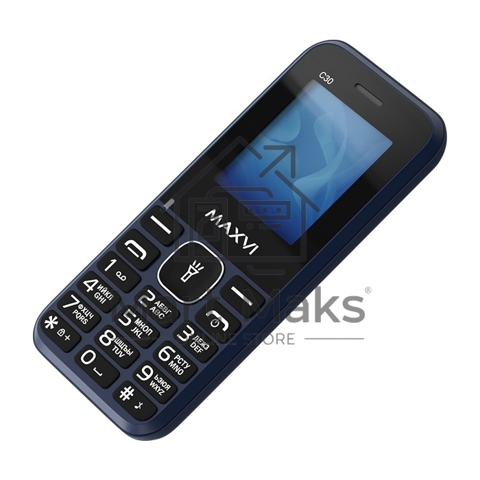 Мобильный телефон Maxvi C30 синий