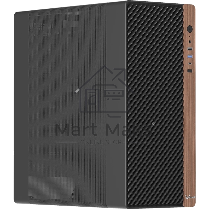 Компьютерный корпус Aerocool / Formula TimberLine T2 черный без БП mATX 4x120mm 1xUSB2.0 1xUSB3.0 1xUSB3.1 audio bott PSU