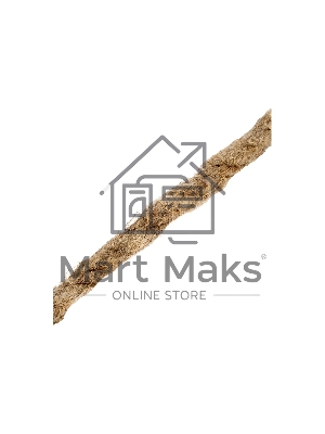 Веревка льнопеньковая Сибртех 10 мм, L 6 м, крученая, Россия