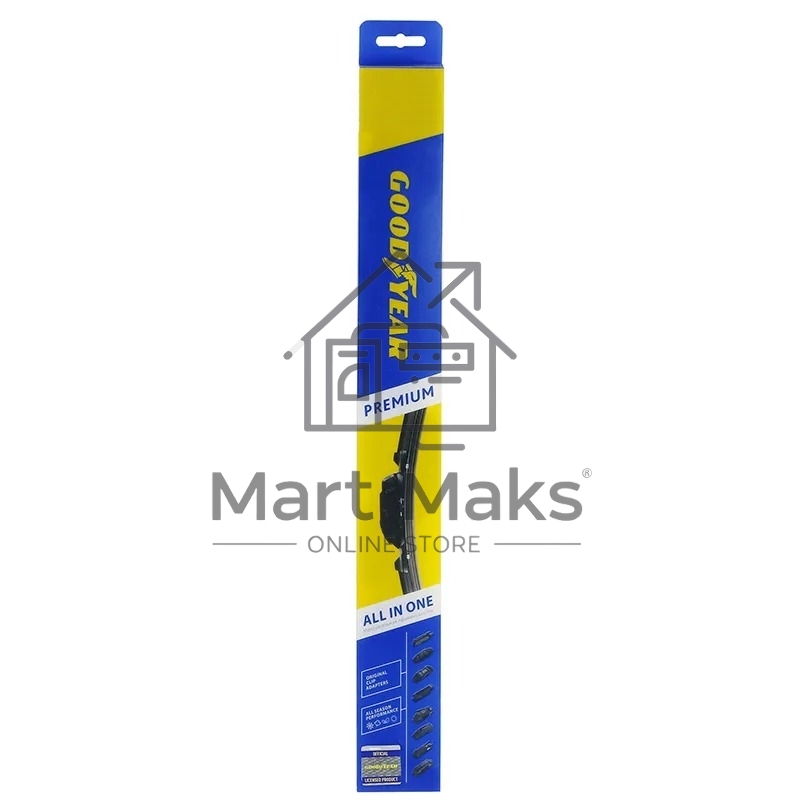 Щетка стеклоочистителя GOODYEAR GY000446 PREMIUM 26''/65см бескаркасная