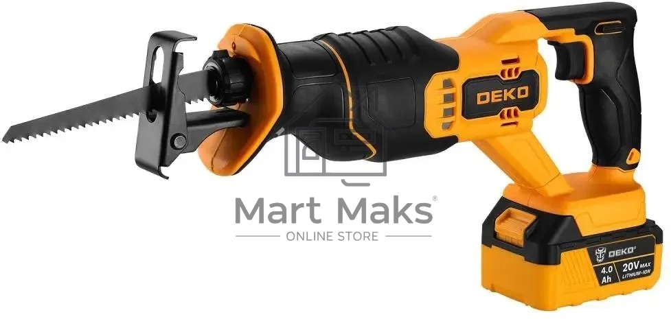 Сабельная пила Deko DKRS20 20Вт аккум. 2800ход/мин (085-1126)