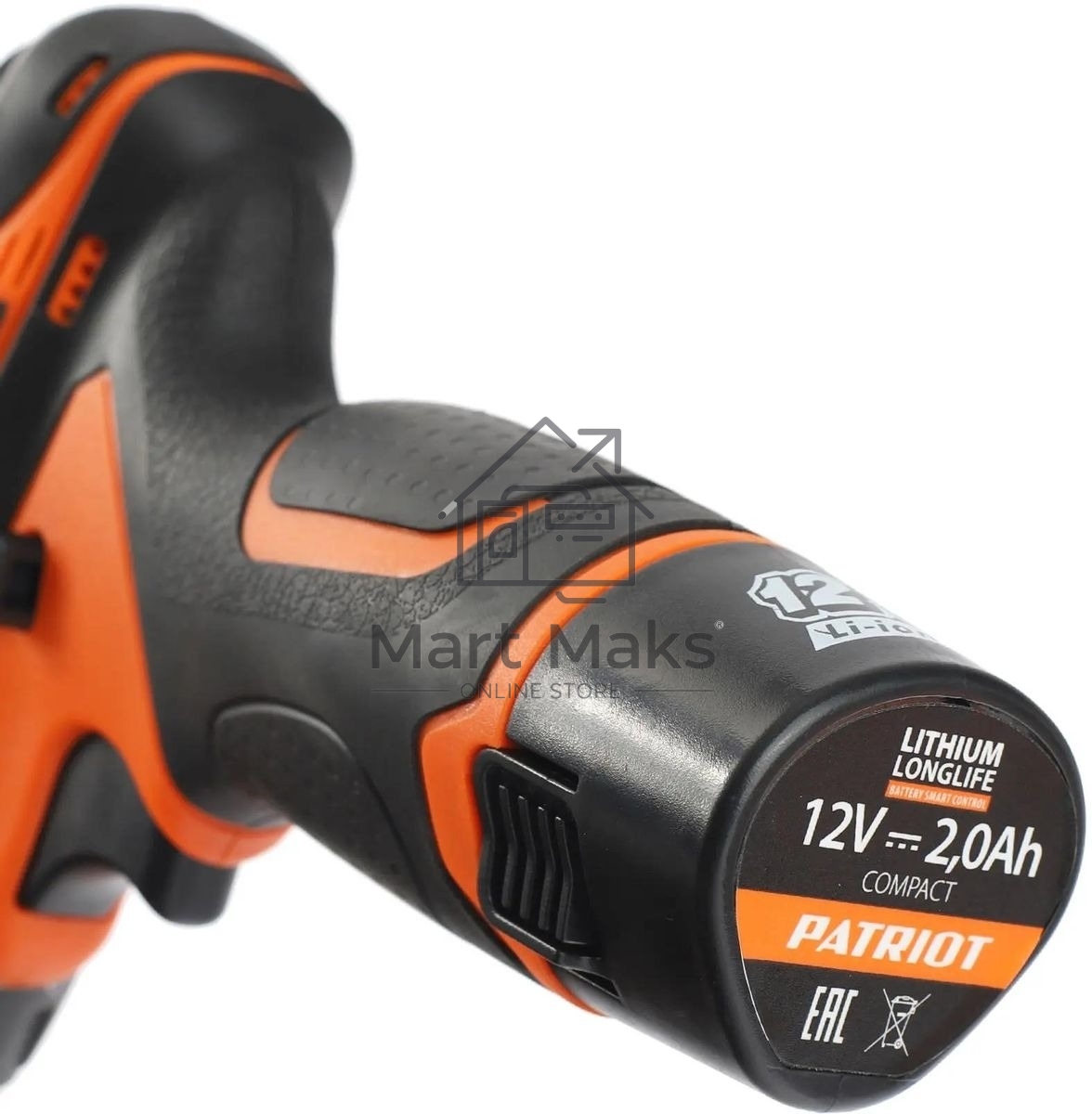 Дрель-шуруповерт аккумуляторная Patriot BR 115Li, Аккумуляторная, 16В, 2 АКБ, Кейс