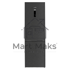 Холодильник Hotpoint HDKP 7201 DX нержавеющая сталь двухкамерный 267/100л морозилка снизу, No Frost