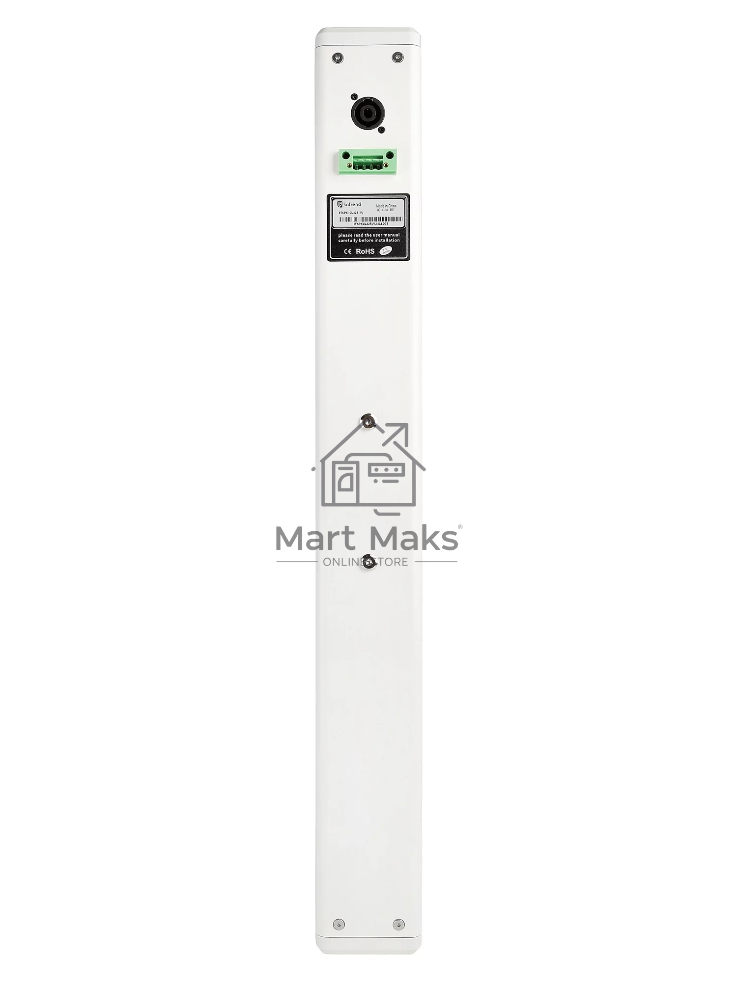 Звуковая колонна Intrend ITSPK-CL425-W пассивная, 4x2.5